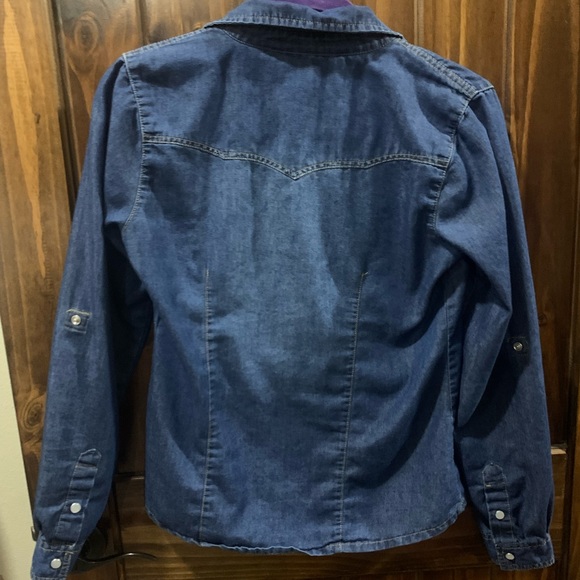 New Look Denim button down - Picture 4 of 6